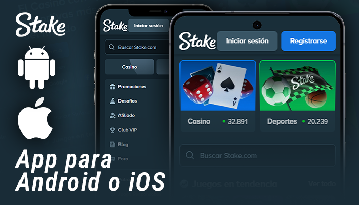 Stake App - Descargar Casino para Android o iOS