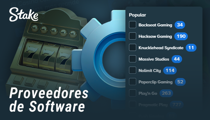 Los mejores proveedores de software del casino en línea Stake
